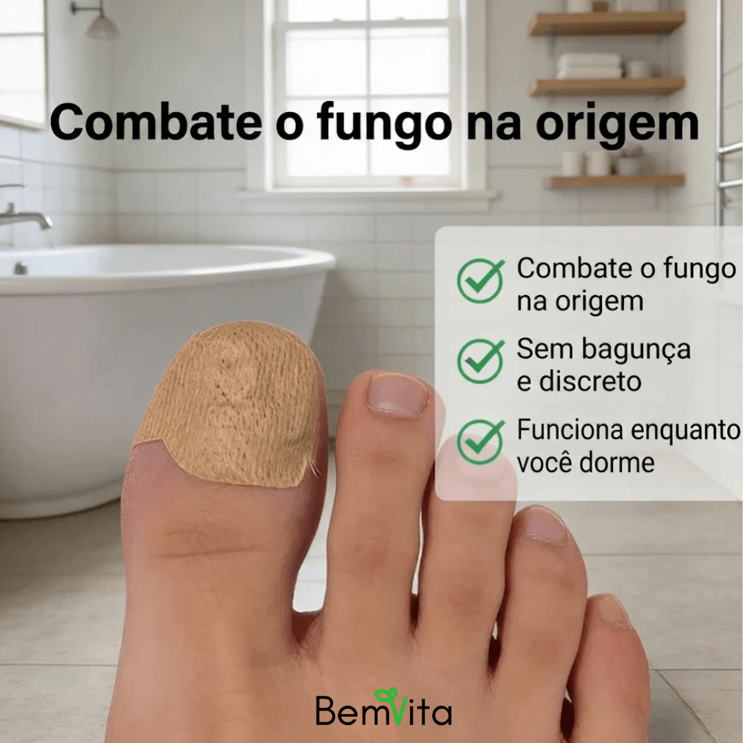 VitaUnha™ - Adesivos Tratamento para Fungos e Micose nas Unhas
