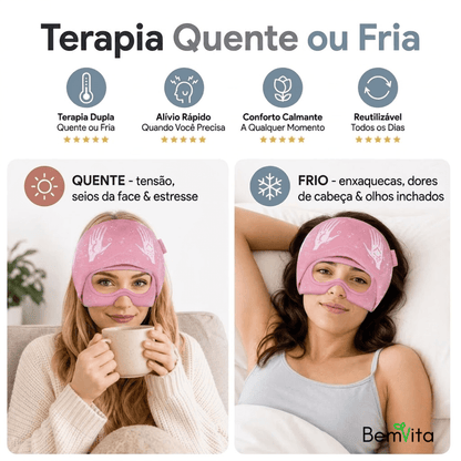 Alivia Enxak - Touca que alivia as dores de cabeça e enxaqueca