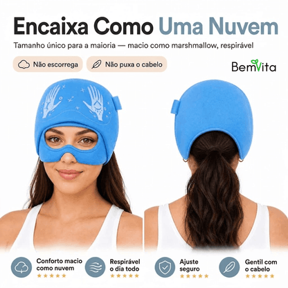 Alivia Enxak - Touca que alivia as dores de cabeça e enxaqueca